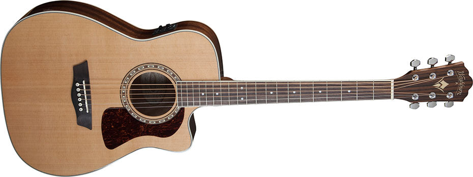 Washburn F11SCE - Folk - Natural Acoustic Guitar, Acoustic Guitar for sale at Richards Guitars.