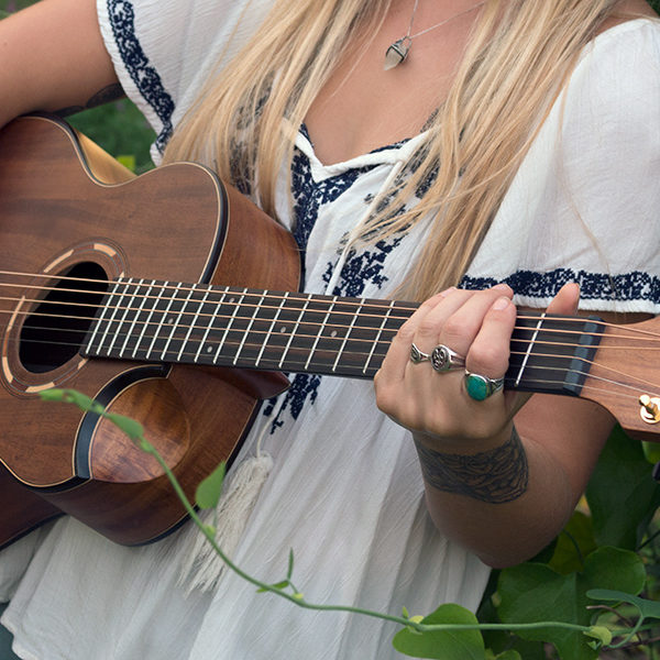 Washburn G-MINI 55 KOA - Mini/Travel - Natural Acoustic Guitar, Acoustic Guitar for sale at Richards Guitars.