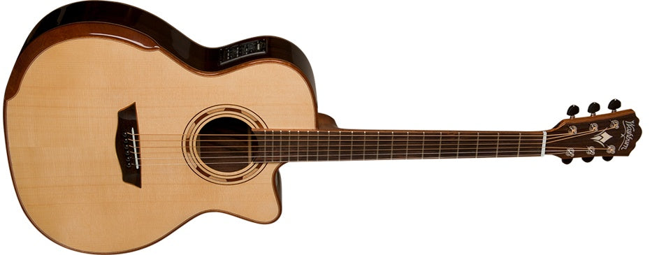 Washburn G25SCE - Grand Auditorium - Natural Electro Acoustic Guitar, Electro Acoustic Guitar for sale at Richards Guitars.