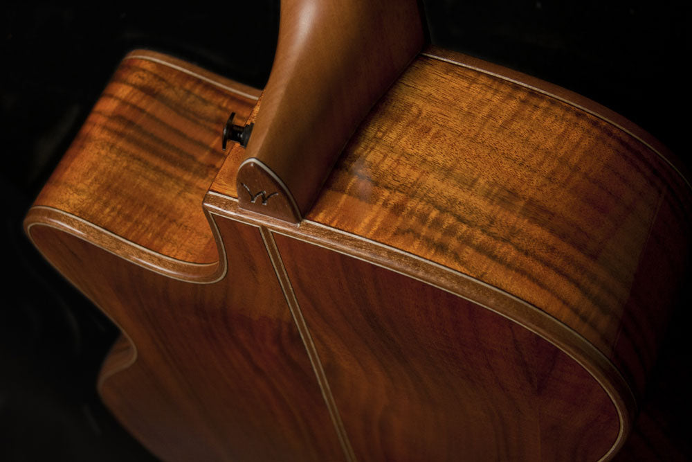 Washburn G55CE KOA w/ CASE - Grand Auditorium - Natural Electro Acoustic Guitar, Electro Acoustic Guitar for sale at Richards Guitars.