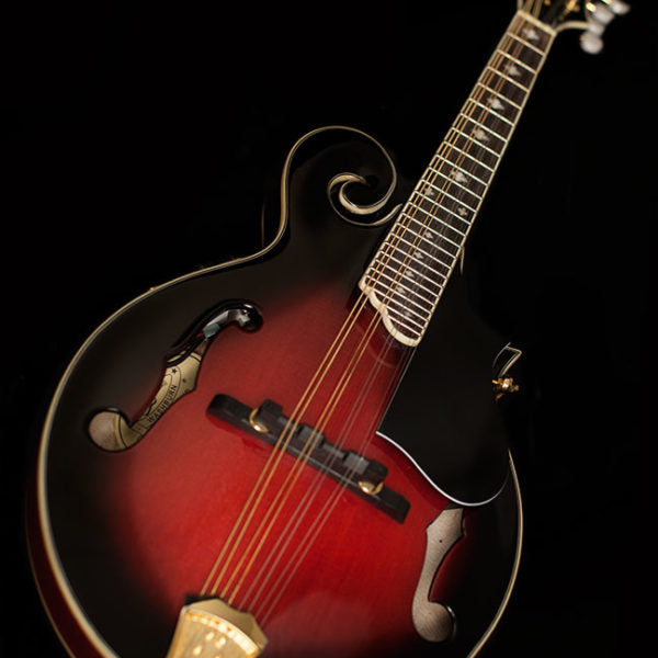 Washburn M3SWE - Mandolin - Trans Wine Red Mandolin, Mandolin for sale at Richards Guitars.