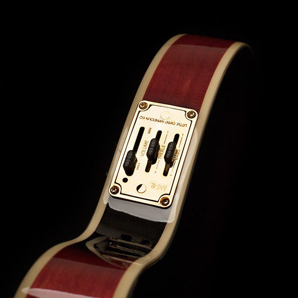 Washburn M3SWE - Mandolin - Trans Wine Red Mandolin, Mandolin for sale at Richards Guitars.