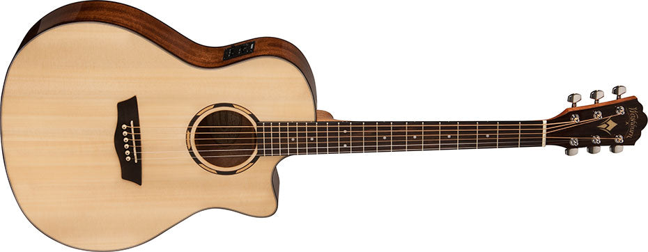 Washburn O10SCE- Orchestra - Natural Acoustic Guitar, Acoustic Guitar for sale at Richards Guitars.