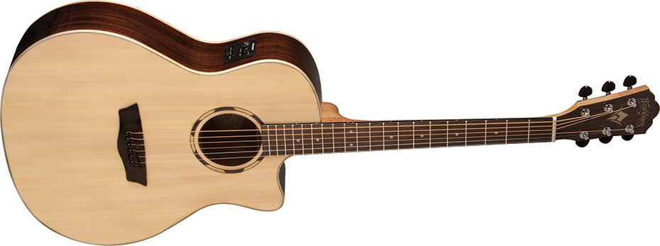 Washburn O20SCE- Orchestra - Natural Acoustic Guitar, Acoustic Guitar for sale at Richards Guitars.