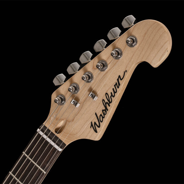 Washburn SDFTB DELUXE - Sonamaster - Trans Black Electric Guitar, Electric Guitar for sale at Richards Guitars.