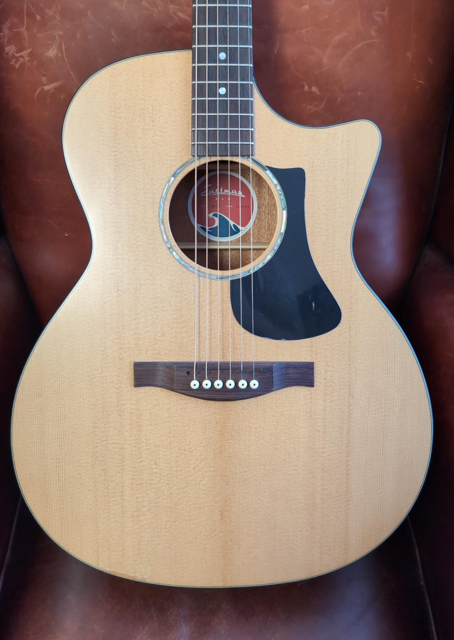 Buy Eastman PCH1-GACE Electro Acoustic Guitar, (B-stock/Transit Damage) 