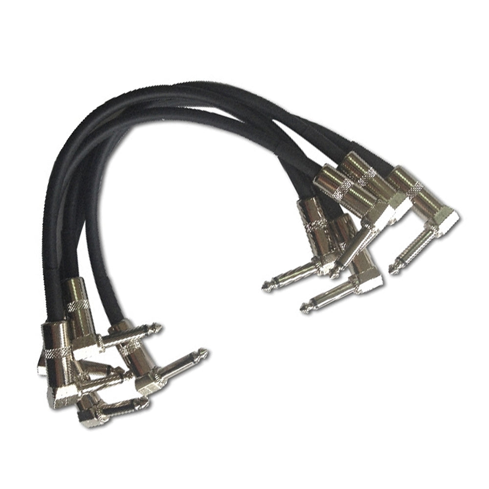 Xvive Pro Patch Cables ~ 5 x 25cm Cables, Guitar Cables for sale at Richards Guitars.