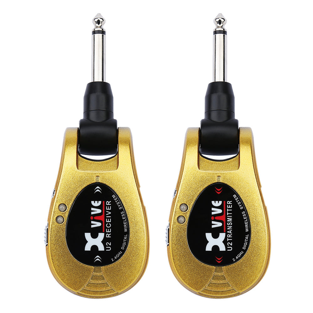 Xvive XU2 Wireless Guitar System ~ Gold, Wireless Guitar Systems for sale at Richards Guitars.