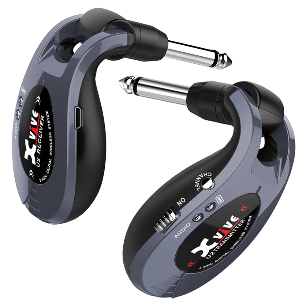 Xvive XU2 Wireless Guitar System ~ Grey, Wireless Guitar Systems for sale at Richards Guitars.