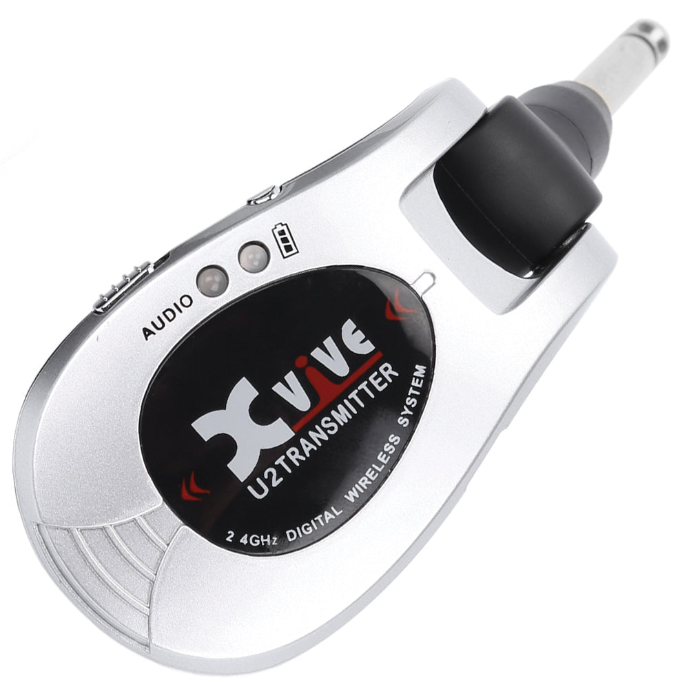 Xvive XU2 Wireless Guitar System ~ Silver, Wireless Guitar Systems for sale at Richards Guitars.