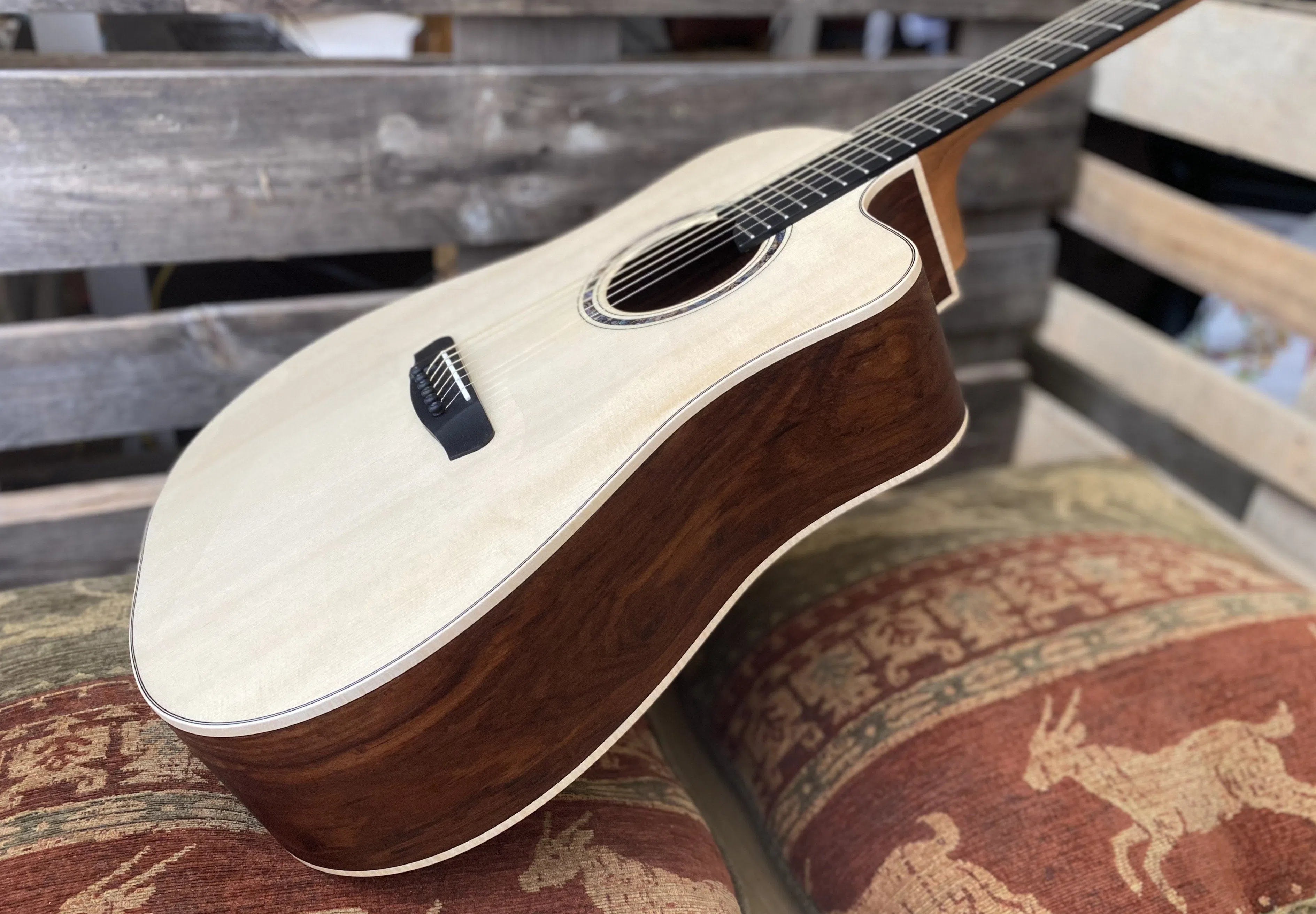 Dowina Granadillo DC DS Dolomite Spruce, Acoustic Guitar for sale at Richards Guitars.