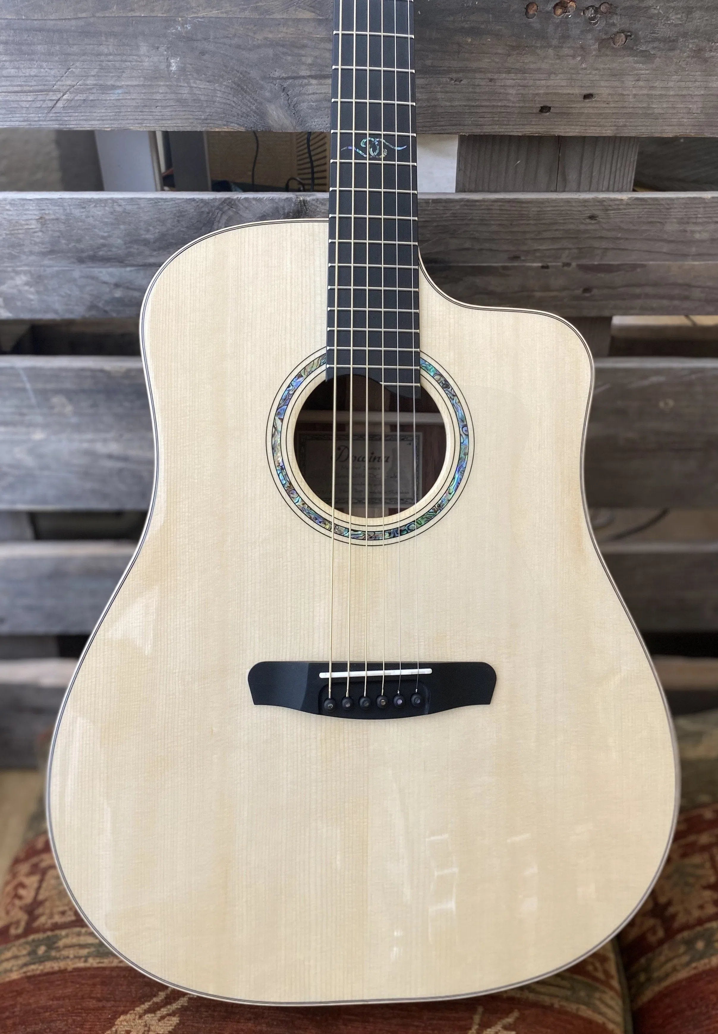 Dowina Granadillo DC DS Dolomite Spruce, Acoustic Guitar for sale at Richards Guitars.