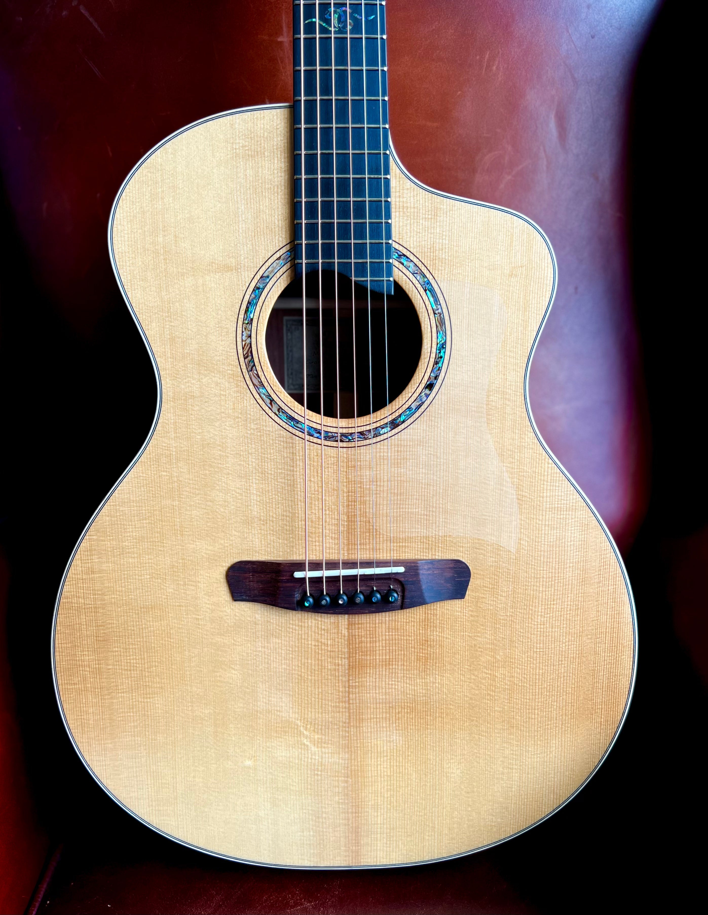 Dowina Granadillo GAC TSWS Deluxe Masters Series (Torrified Swiss Moon Spruce), Acoustic Guitar for sale at Richards Guitars.