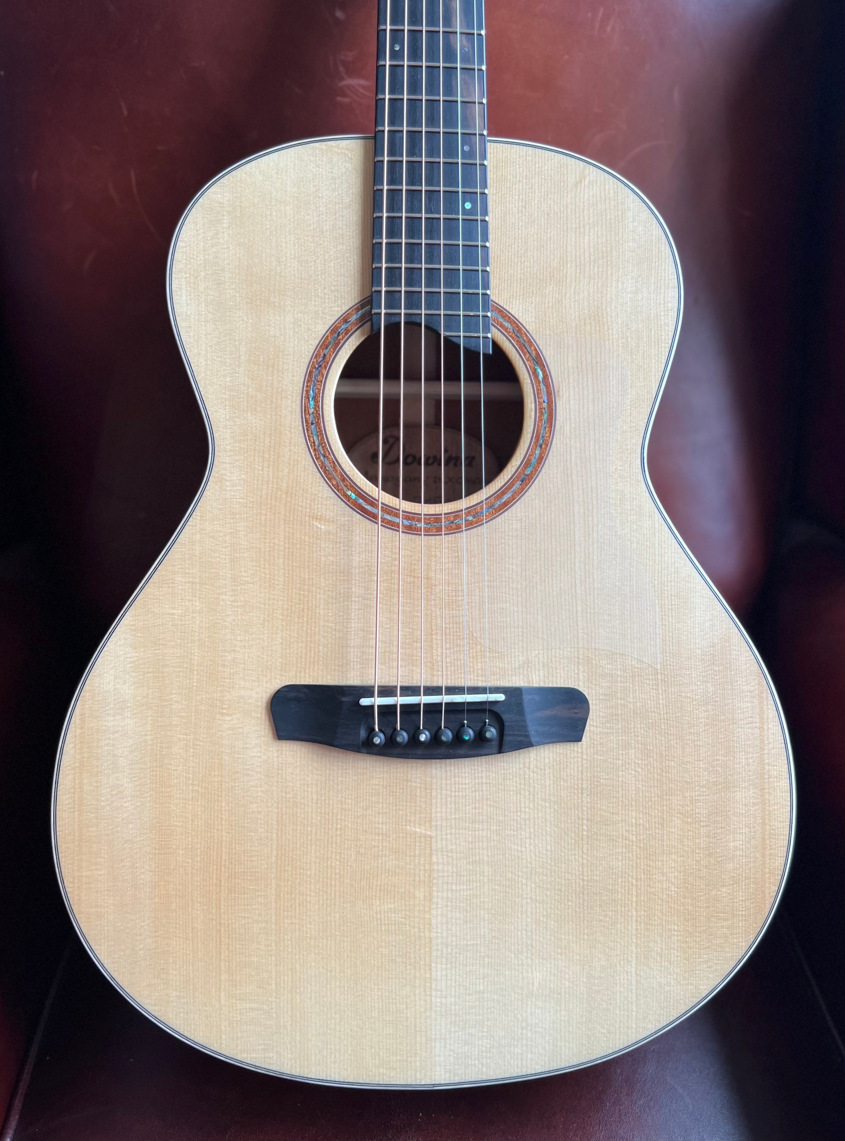 Dowina Mahogany OMG Deluxe-TSWS OM Body Acoustic Guitar, Acoustic Guitar for sale at Richards Guitars.