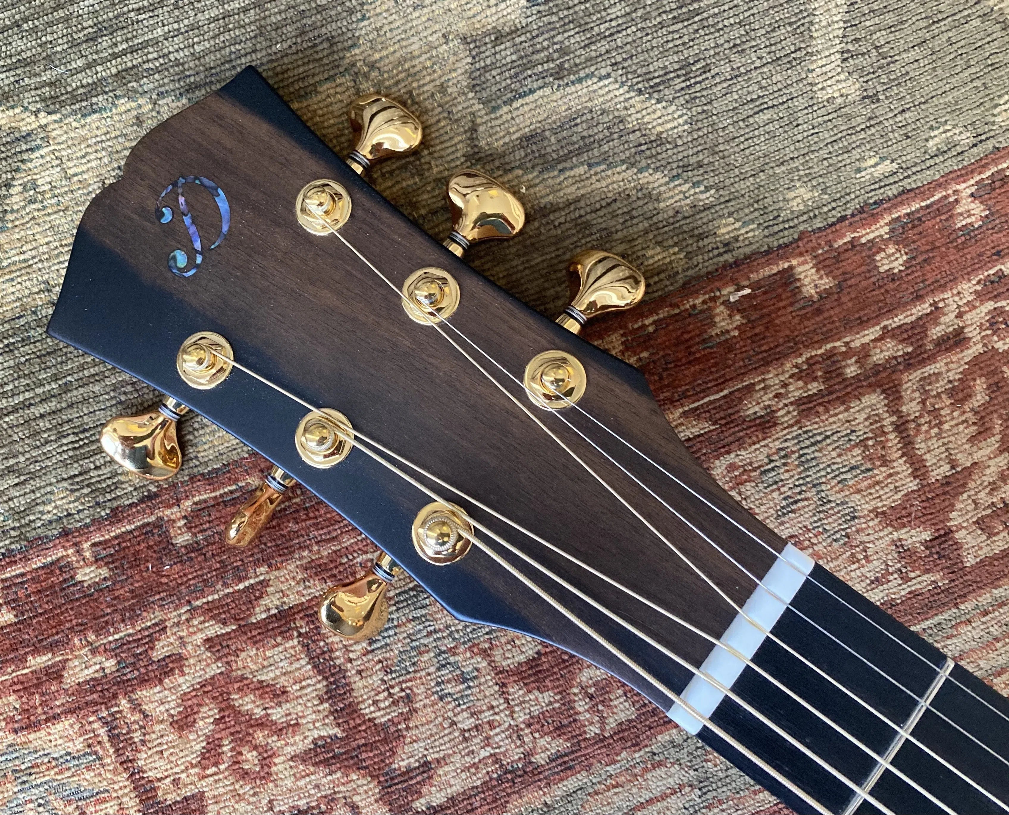 Dowina Figured Ebony GAC Swiss Moon Spruce, Acoustic Guitar for sale at Richards Guitars.