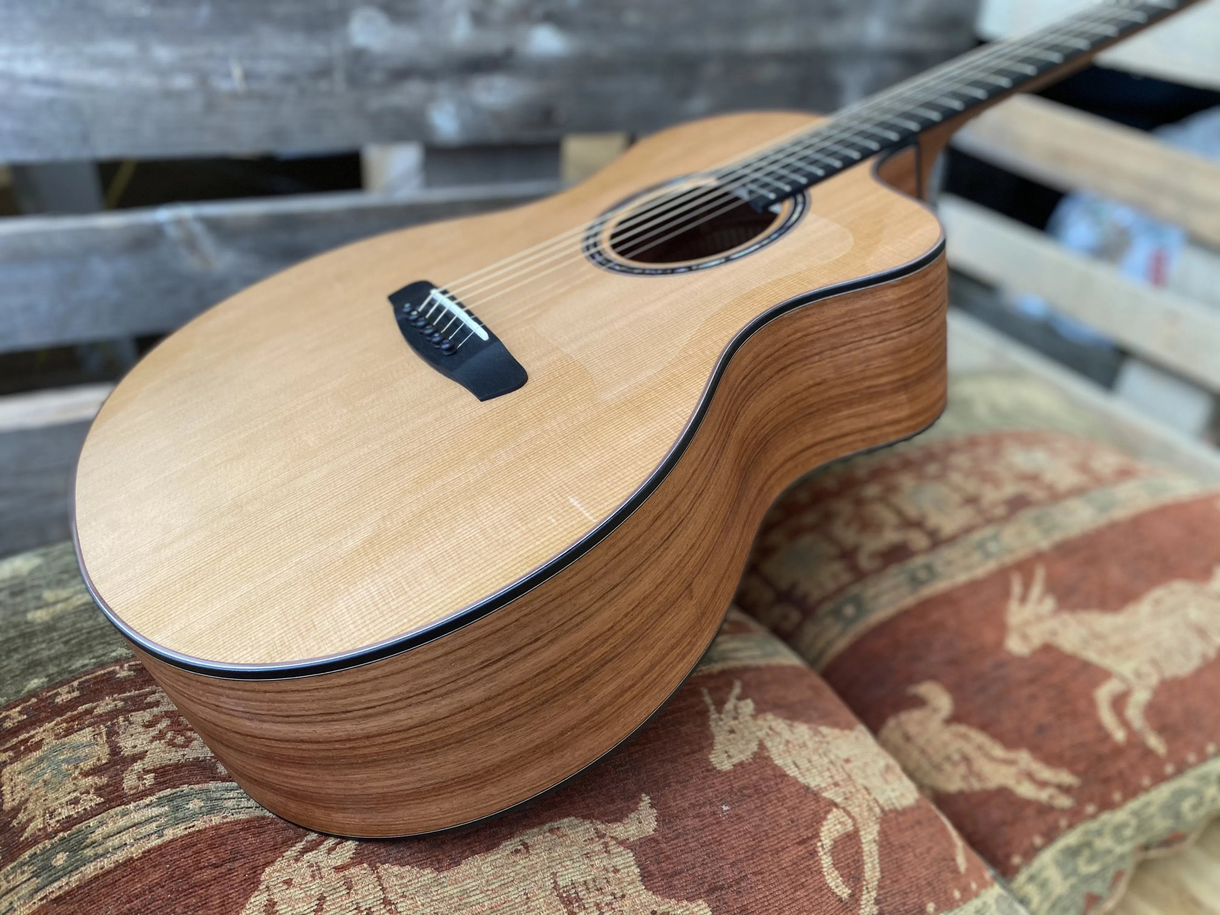 Dowina Merlot GAC / Macacauba Acoustic Guitar, Acoustic Guitar for sale at Richards Guitars.