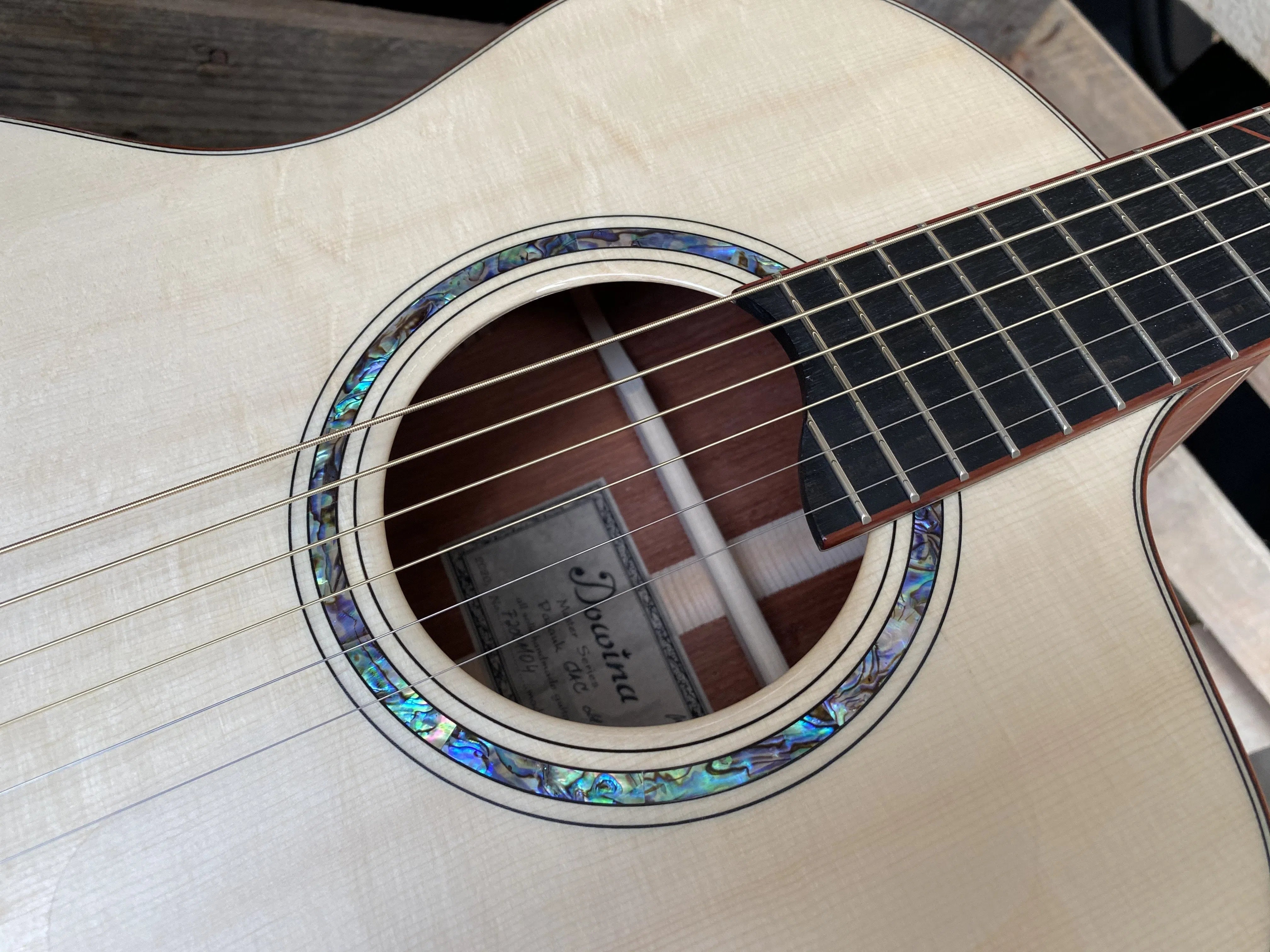 Dowina PADAUK GAC SWS (Swiss Spruce), Acoustic Guitar for sale at Richards Guitars.