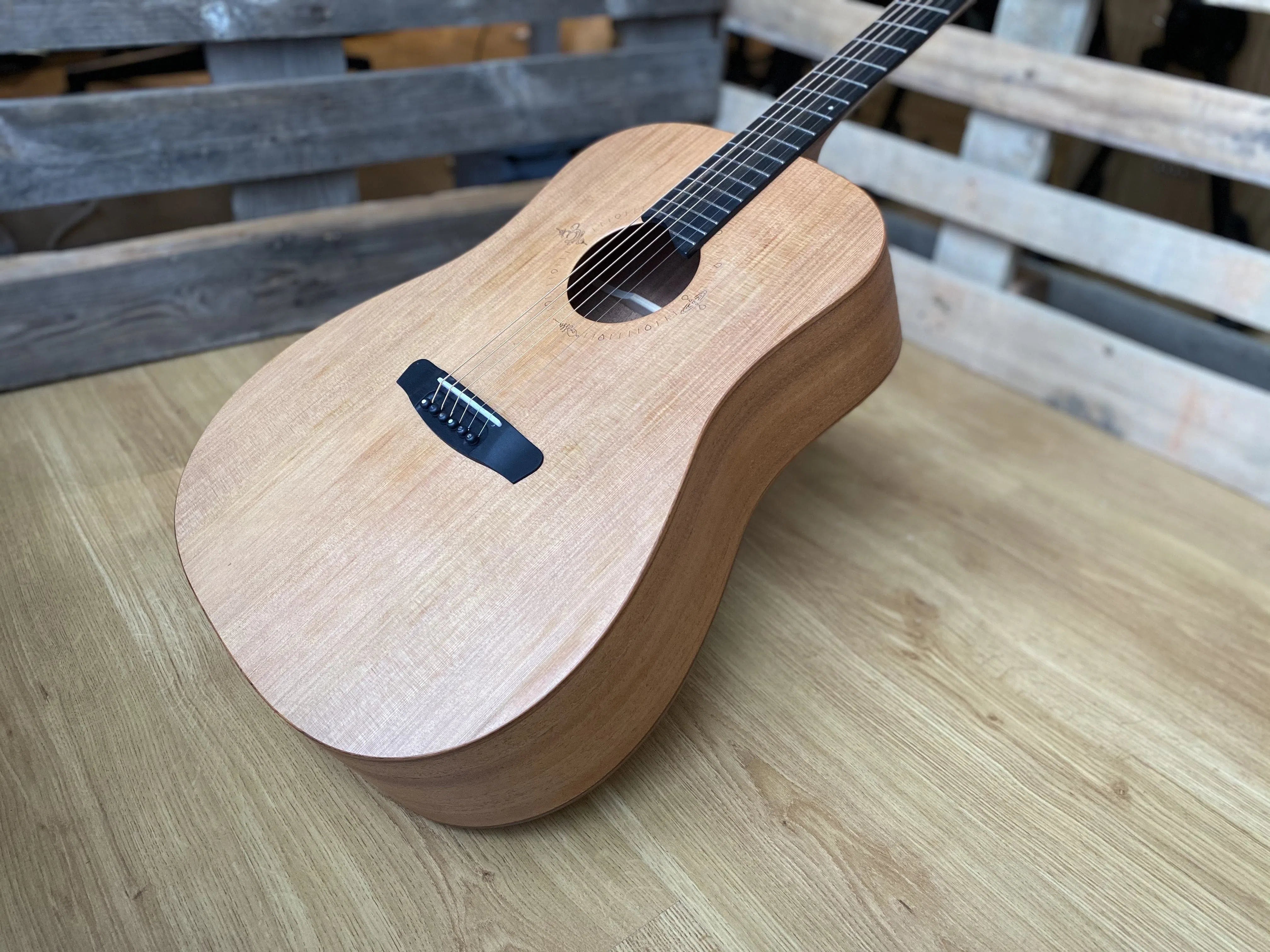 Dowina Pure Dreadnought 100% Handmade Custom Shop Acoustic Guitar From Slovakia, Acoustic Guitar for sale at Richards Guitars.