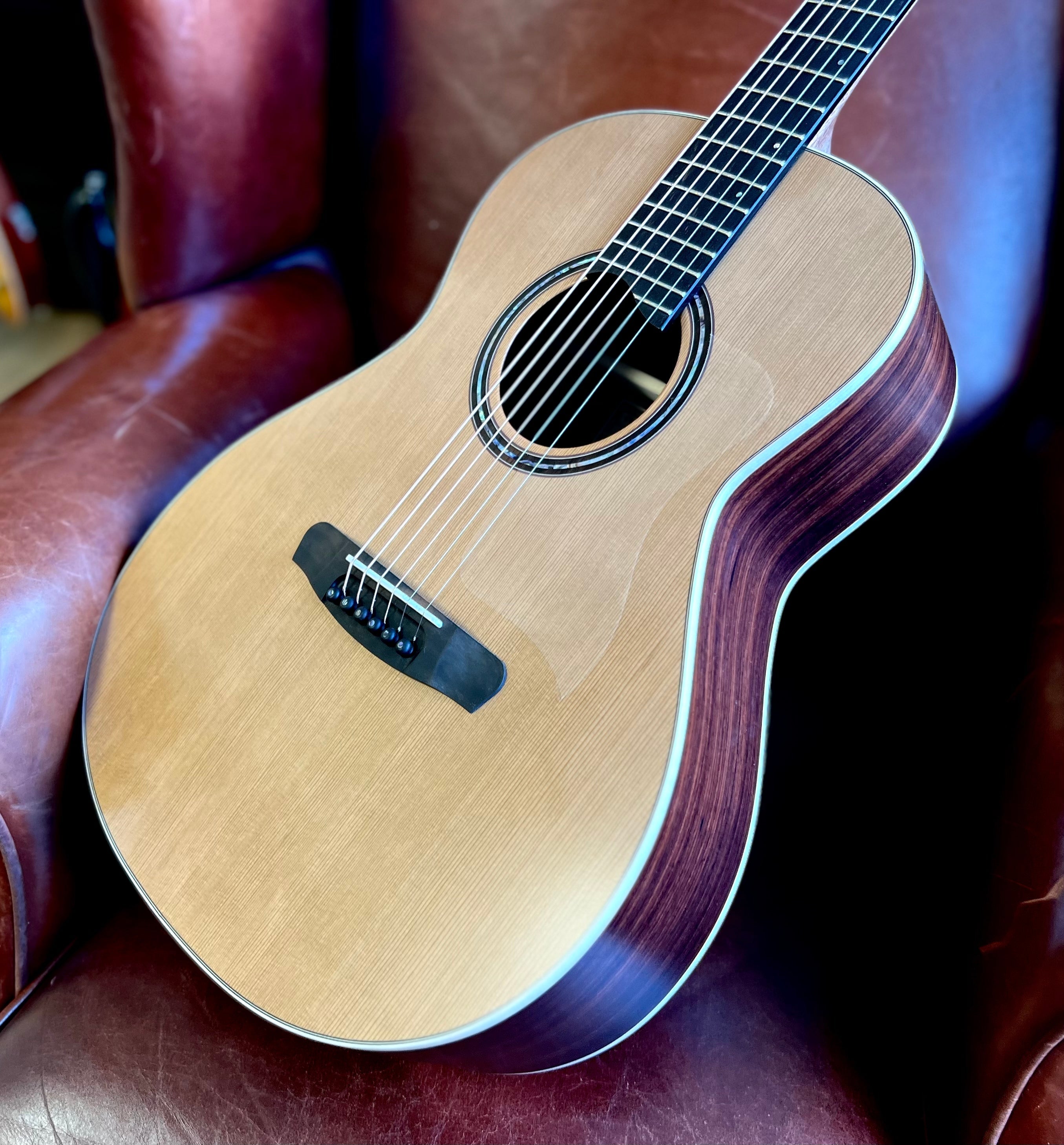 Dowina Rosewood OMG Deluxe OM Body Acoustic Guitar, Acoustic Guitar for sale at Richards Guitars.