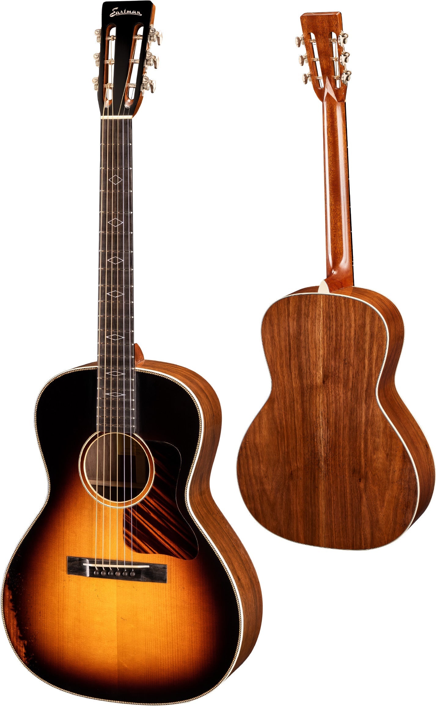 Eastman E22OOSS/v-SB Acoustic Guitar, Acoustic Guitar for sale at Richards Guitars.
