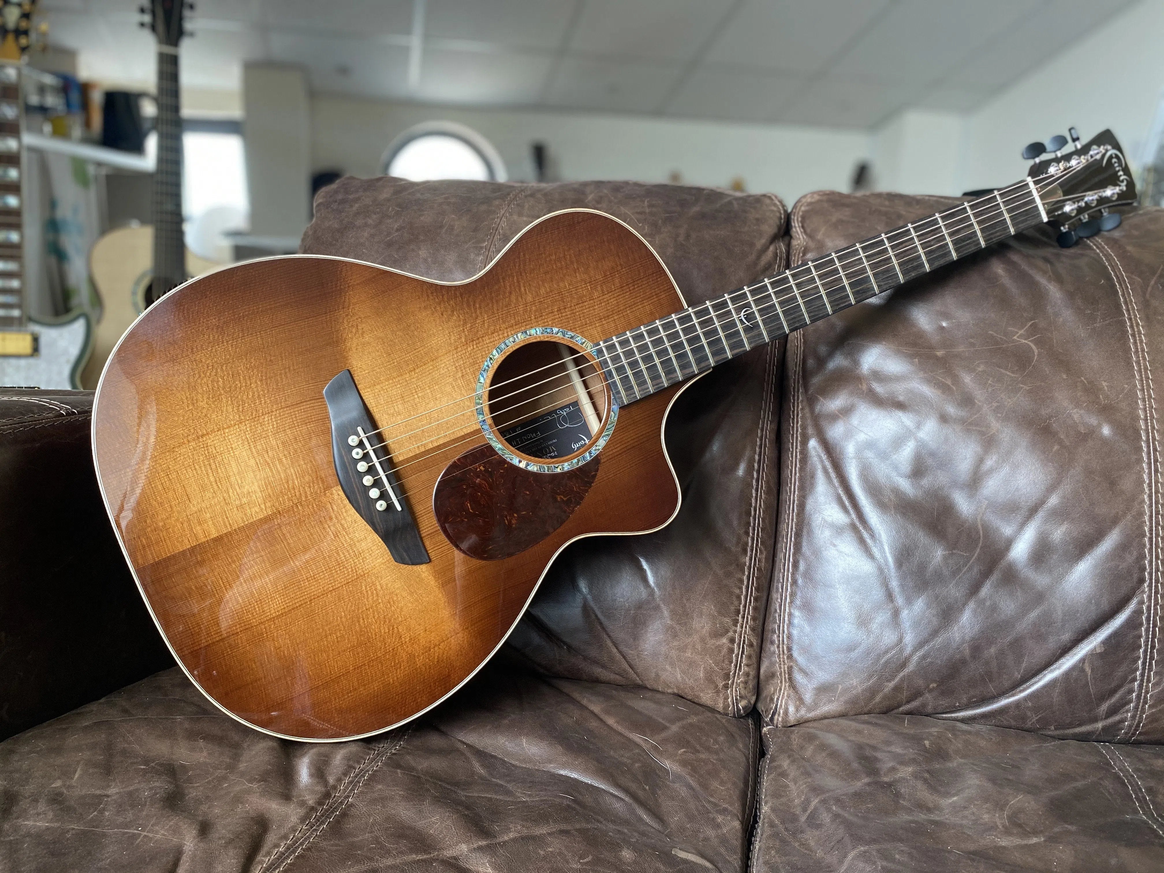 Faith Monarch Earth By Patrick James Eggle, Acoustic Guitar for sale at Richards Guitars.