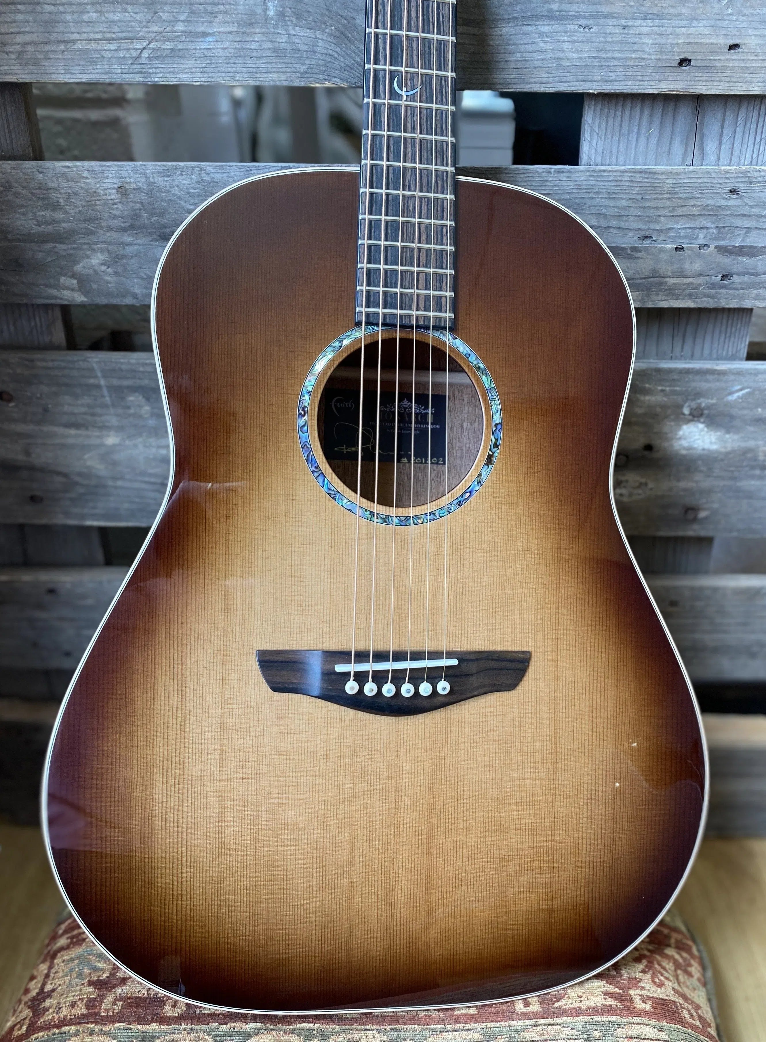 Faith Monarch Mars By Patrick James Eggle  EXCLUSIVE ** ONE ONLY **, Acoustic Guitar for sale at Richards Guitars.