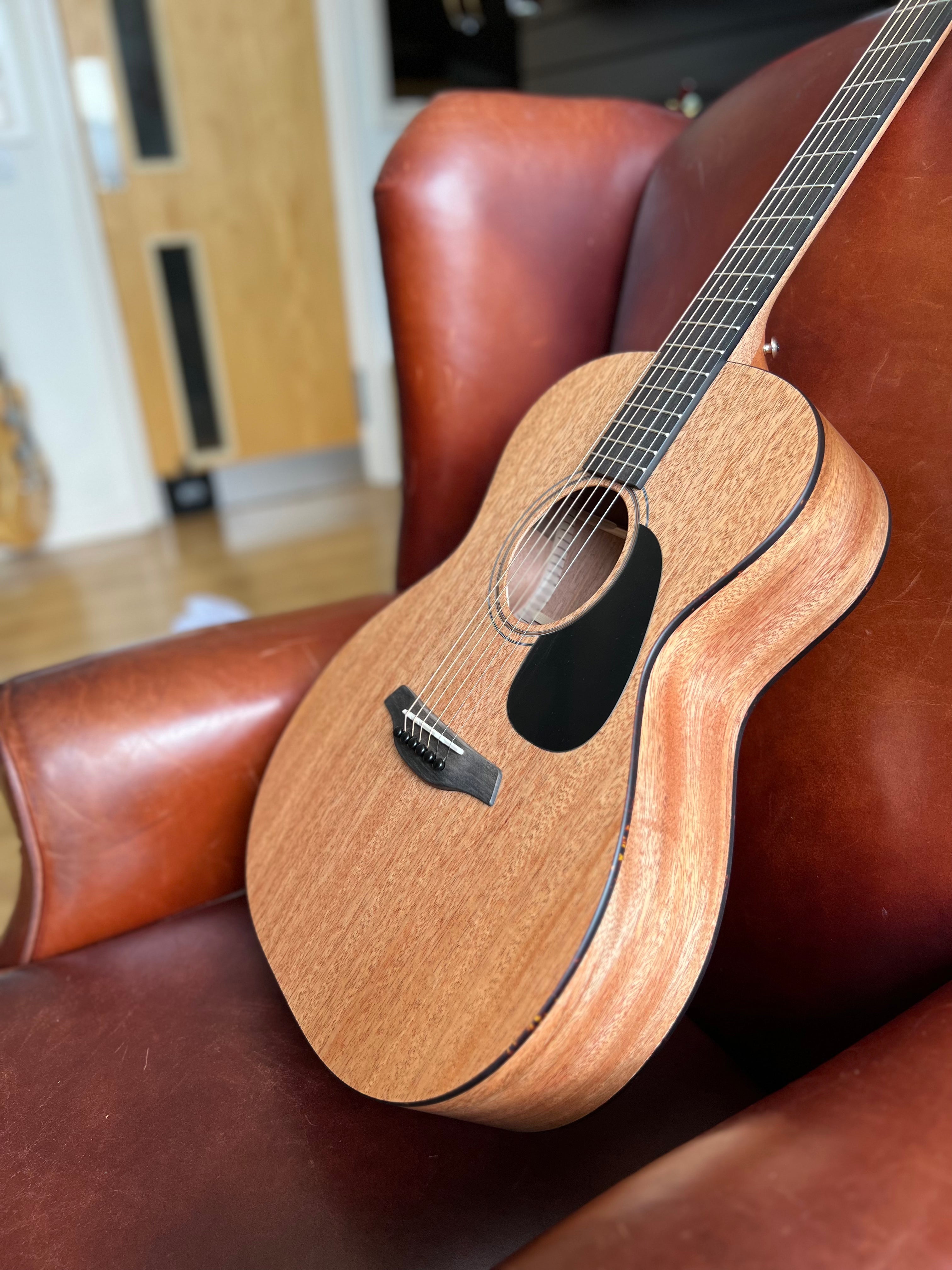 Furch Blue OM MM (OM Body / All Mahogany) Acoustic Guitar, Acoustic Guitar for sale at Richards Guitars.