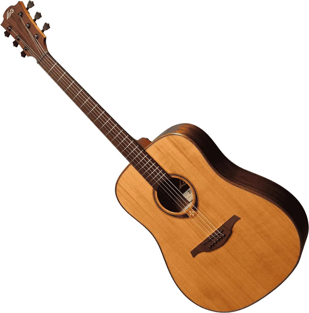 LAG TRAMONTANE 118 TL118D LEFTY DREADNOUGHT, Acoustic Guitar for sale at Richards Guitars.