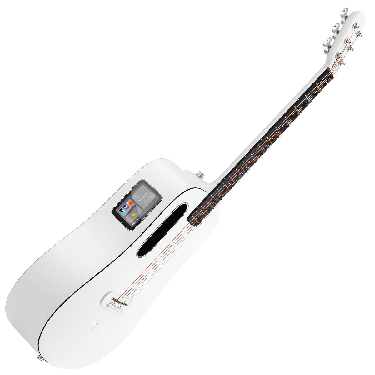LAVA ME PLAY 36" with Lite Bag ~ Frost White, Acoustic Guitar for sale at Richards Guitars.