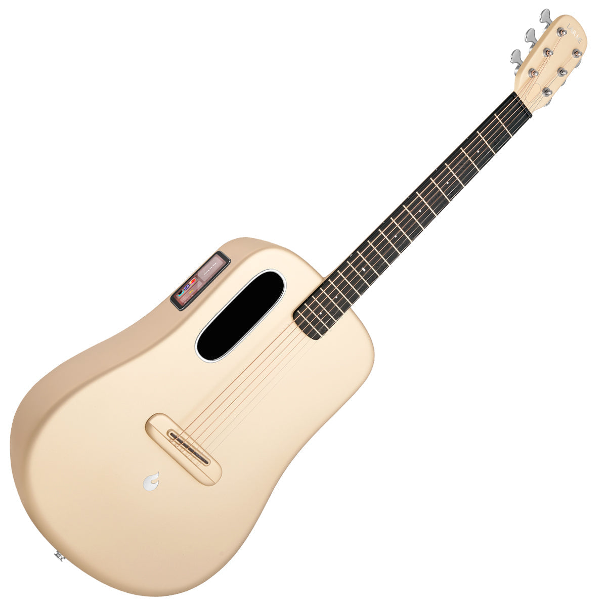 LAVA ME4 Carbon 36" with Space Bag ~ Soft Gold, Acoustic Guitar for sale at Richards Guitars.