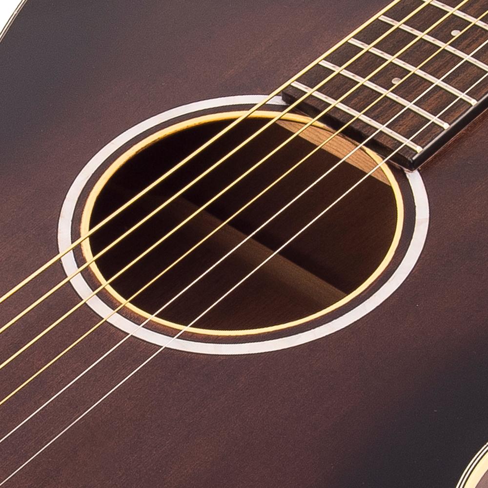 Vintage Historic Series 'Orchestra' Acoustic Guitar ~ Aged Finish, Acoustic Guitars for sale at Richards Guitars.