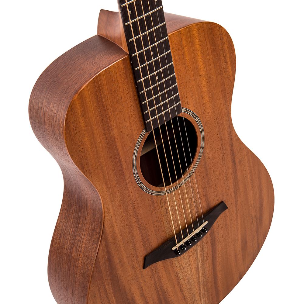 Vintage V300 Acoustic Folk Guitar ~ Mahogany, Acoustic Guitars for sale at Richards Guitars.