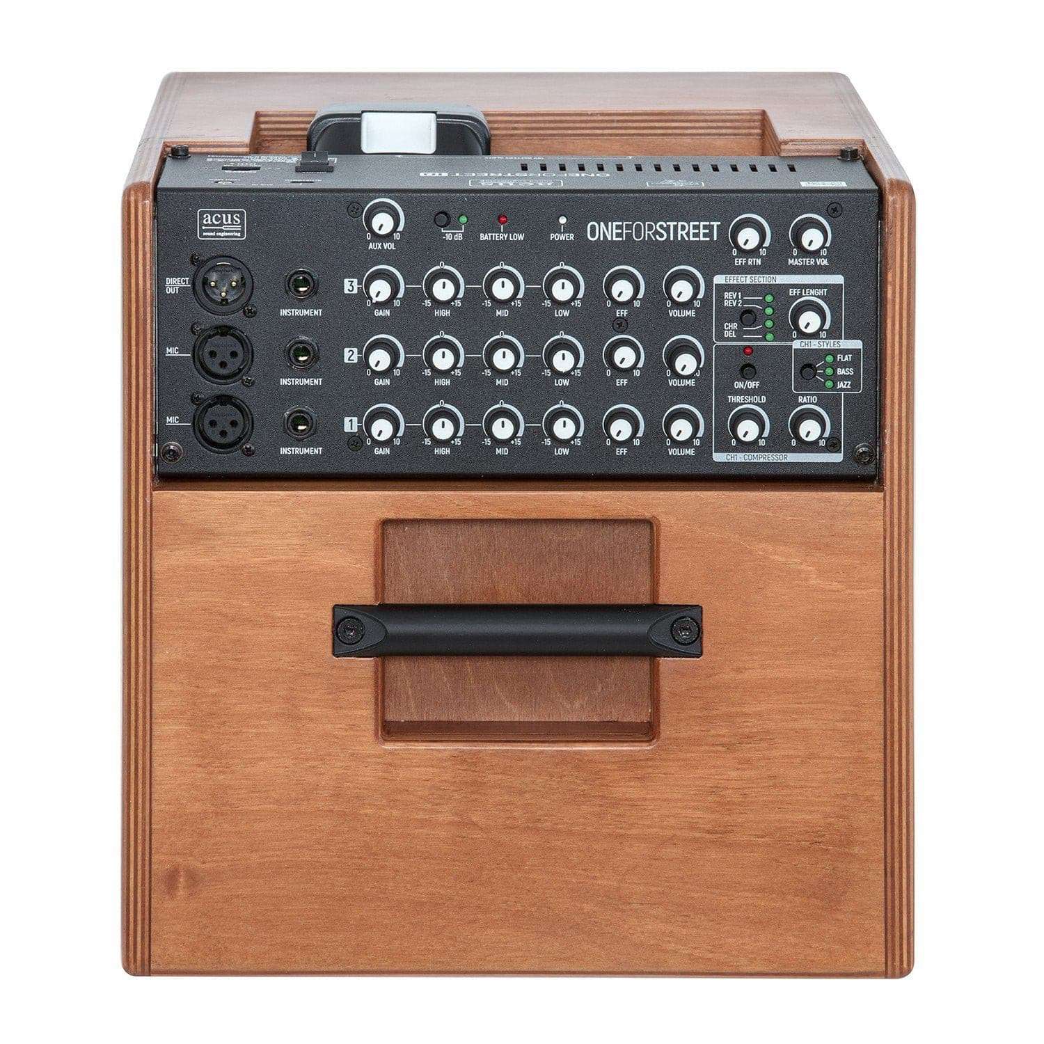 Acus ONEFORSTREET 10 Electro Acoustic Guitar Amp (Mains & Battery Powered) - Richards Guitars Of Stratford Upon Avon