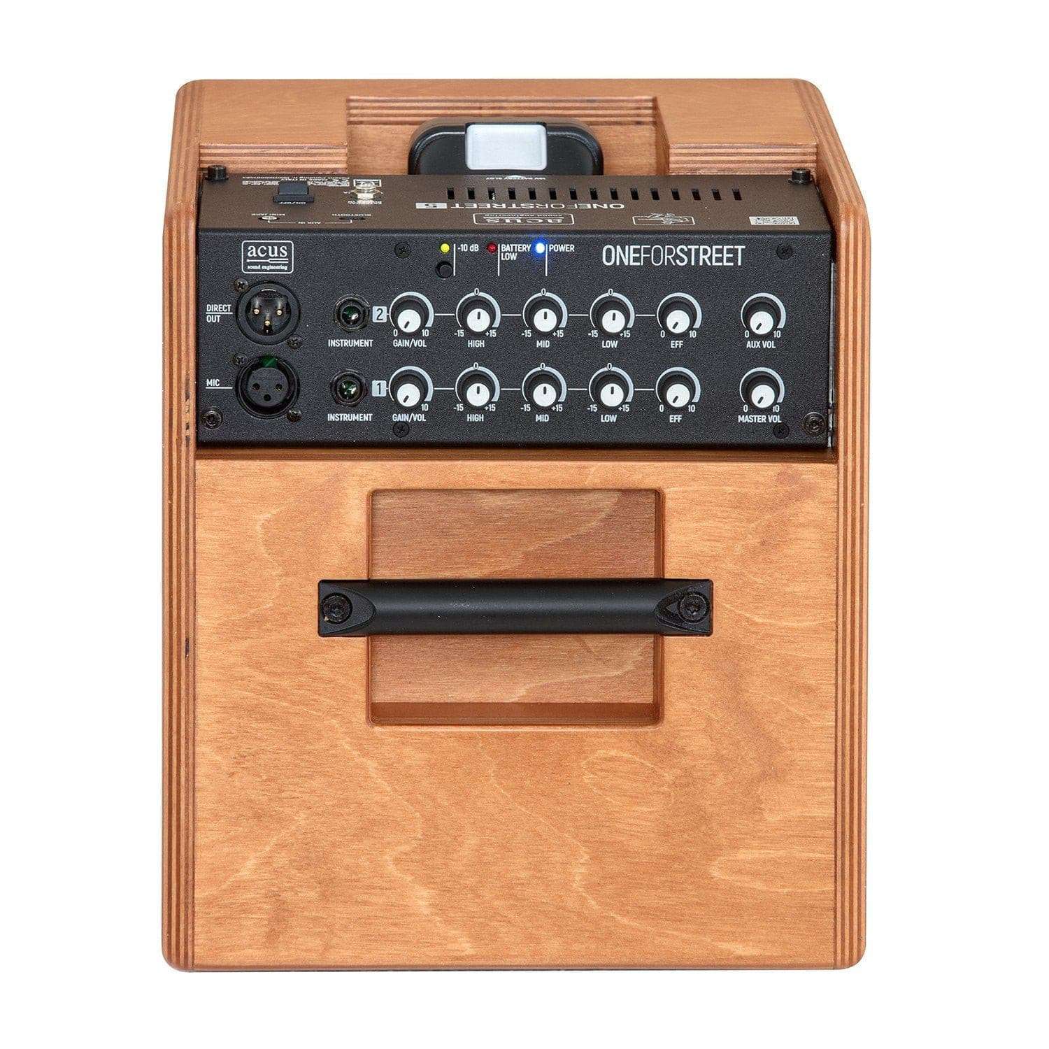 Acus ONEFORSTREET 5 Electro Acoustic Guitar Amp (Mains & Battery Powered) - Richards Guitars Of Stratford Upon Avon