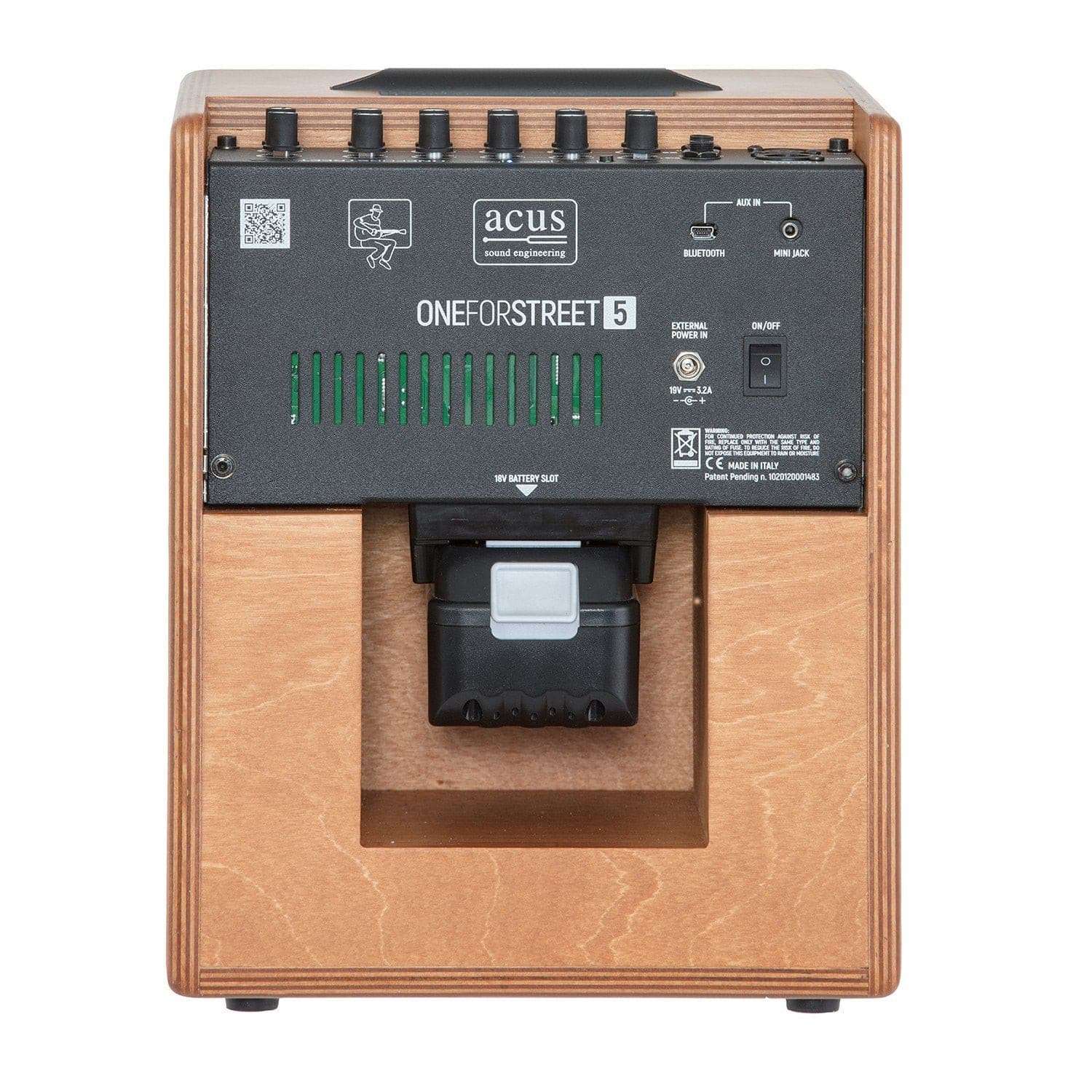 Acus ONEFORSTREET 5 Electro Acoustic Guitar Amp (Mains & Battery Powered) - Richards Guitars Of Stratford Upon Avon