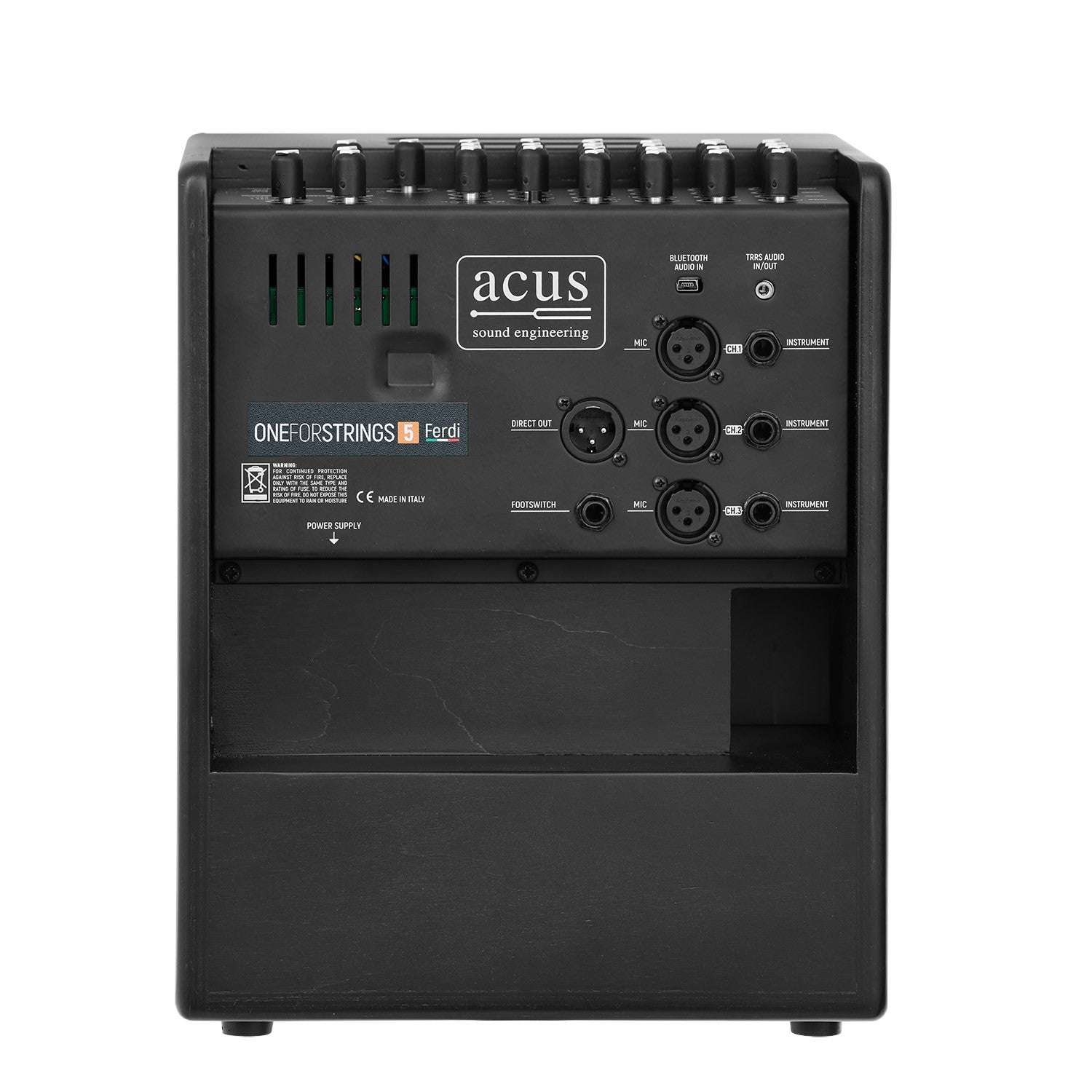 ACUS ONEFORSTRINGS 5 FERDI Black - Richards Guitars Of Stratford Upon Avon
