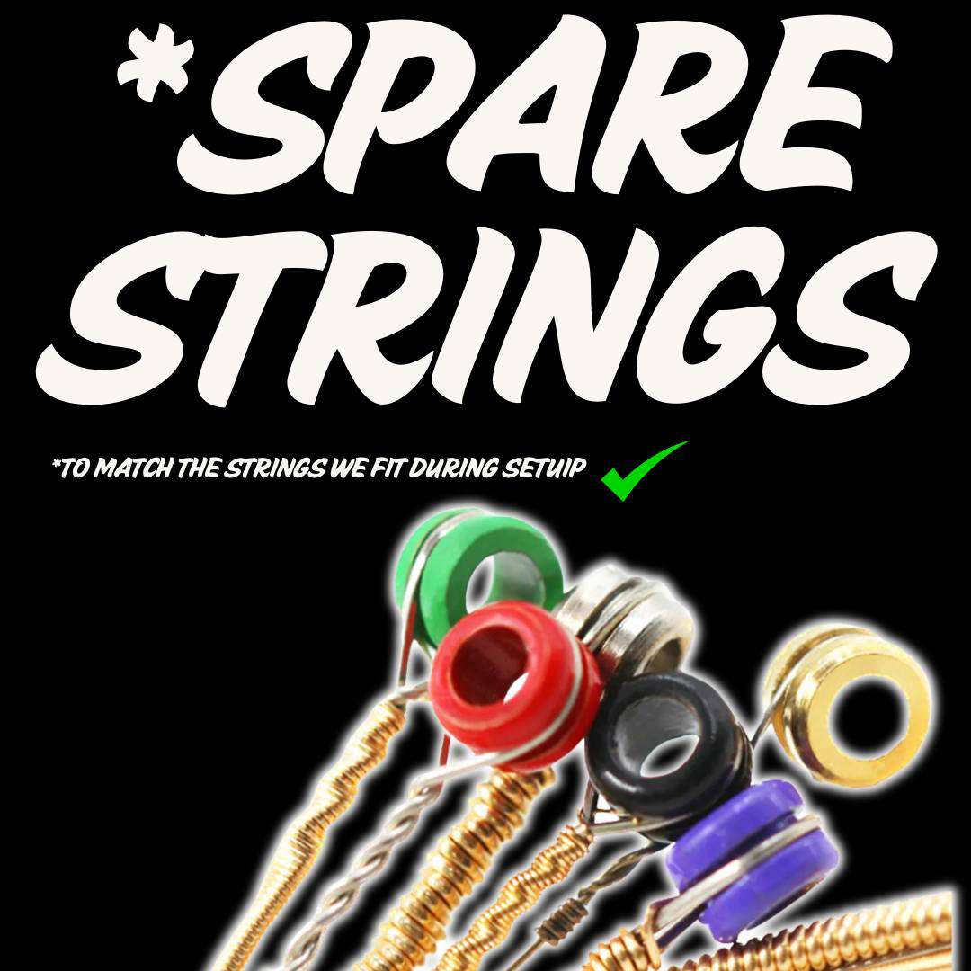 Additional Spare Set of Daddario Strings To Compliment Your Custom Pro Setup - Richards Guitars Of Stratford Upon Avon