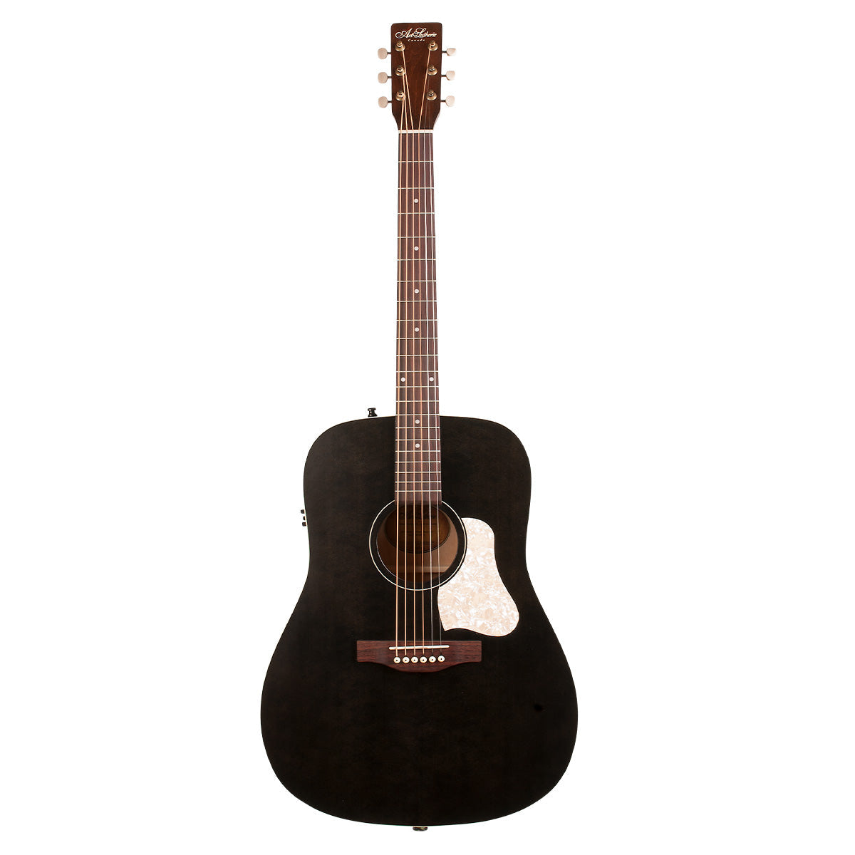 Art & Lutherie Americana Electro-Acoustic Guitar ~ Faded Black ~ PreSys II,  for sale at Richards Guitars.