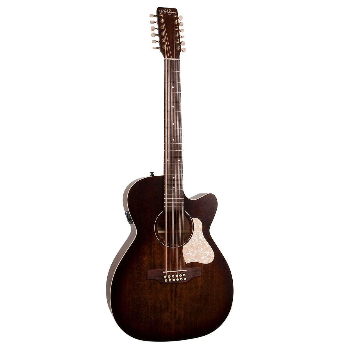 Art & Lutherie Legacy 12 String Electro - Acoustic Guitar ~ Bourbon Burst ~ PreSys II - Richards Guitars Of Stratford Upon Avon