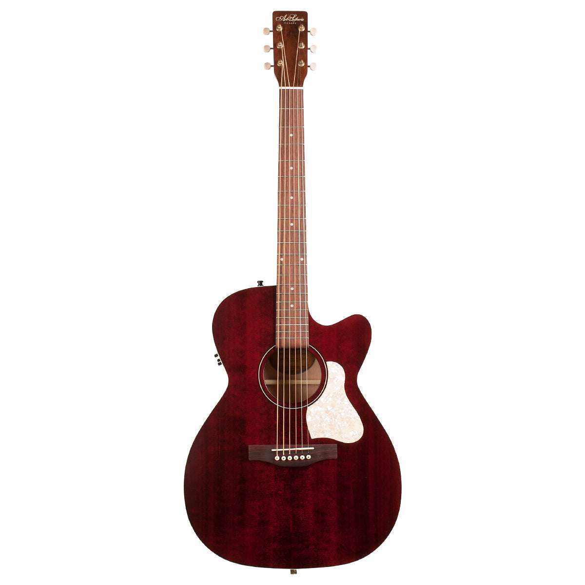 Art & Lutherie Legacy Cutaway Electro - Acoustic Guitar ~ Tennessee Red ~ PreSys II - Richards Guitars Of Stratford Upon Avon