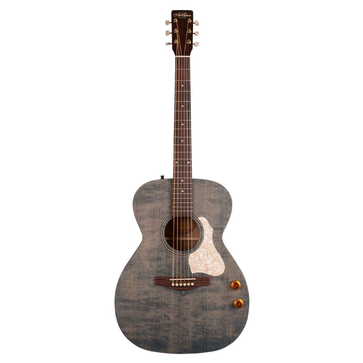 Art & Lutherie Legacy Electro - Acoustic Guitar ~ Denim Blue Q - Discrete - Richards Guitars Of Stratford Upon Avon