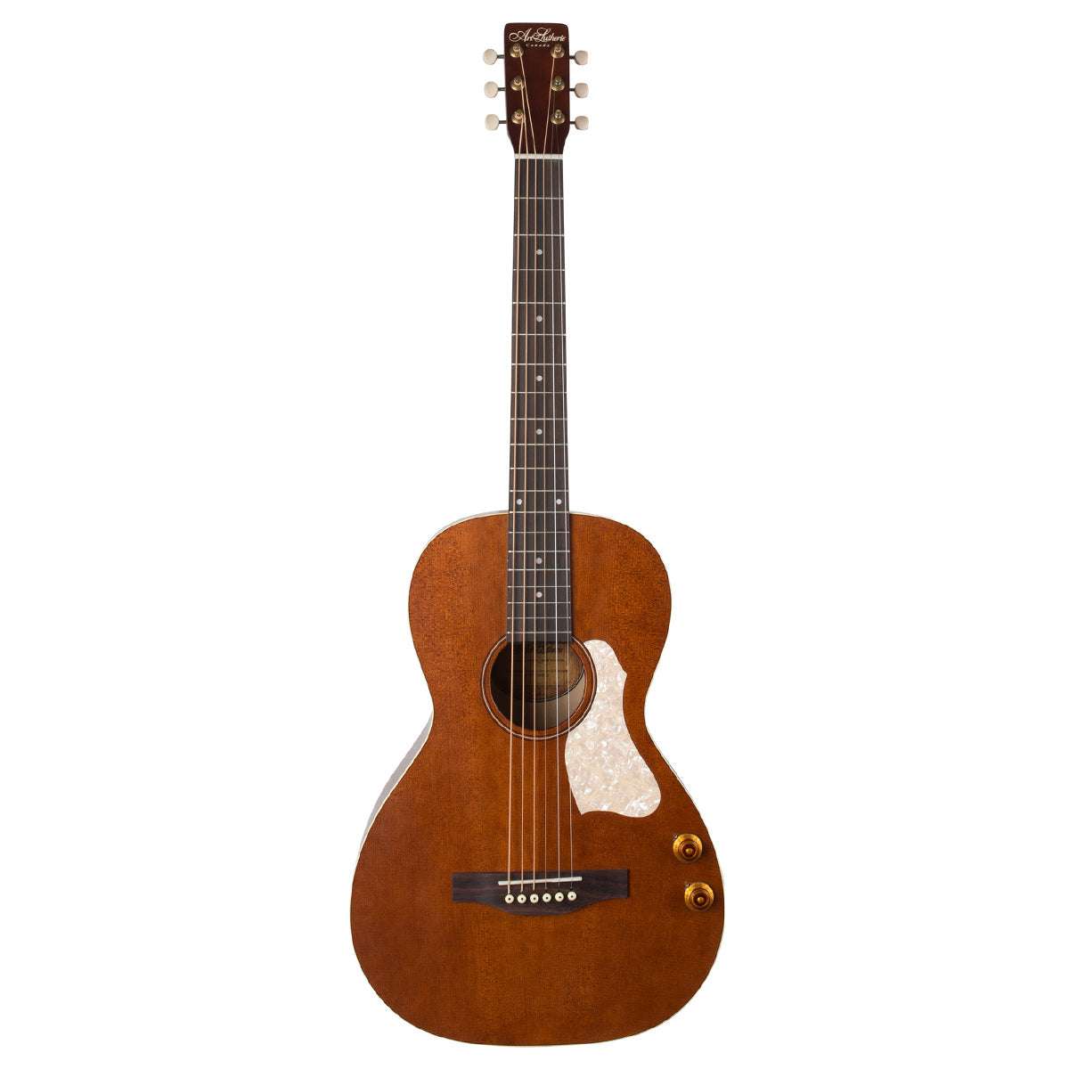 Art & Lutherie Roadhouse Electro - Acoustic Guitar ~ Havana Brown Q - Discrete - Richards Guitars Of Stratford Upon Avon