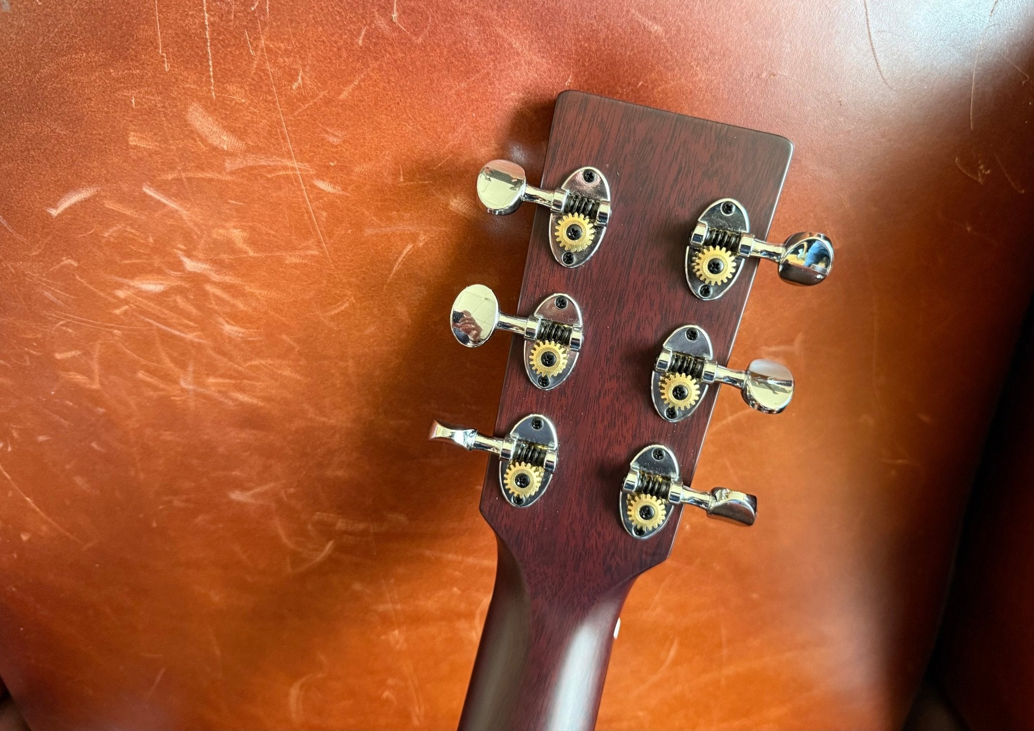 Auden Artist Chester 632 - Cedar/Rosewood Short Scale Electro Acoustic Guitar - Richards Guitars Of Stratford Upon Avon