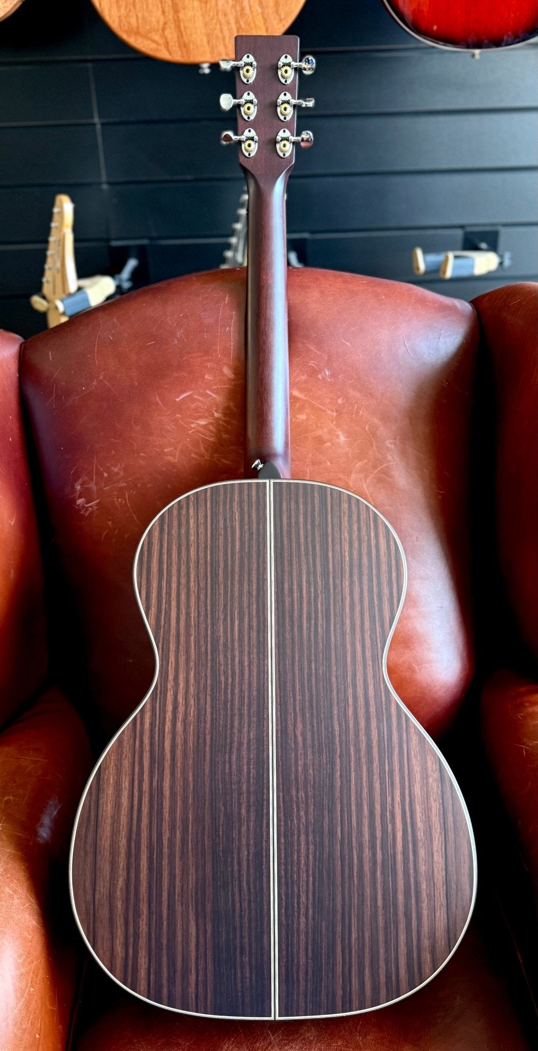 Auden Artist Chester 632 - Cedar/Rosewood Short Scale Electro Acoustic Guitar - Richards Guitars Of Stratford Upon Avon