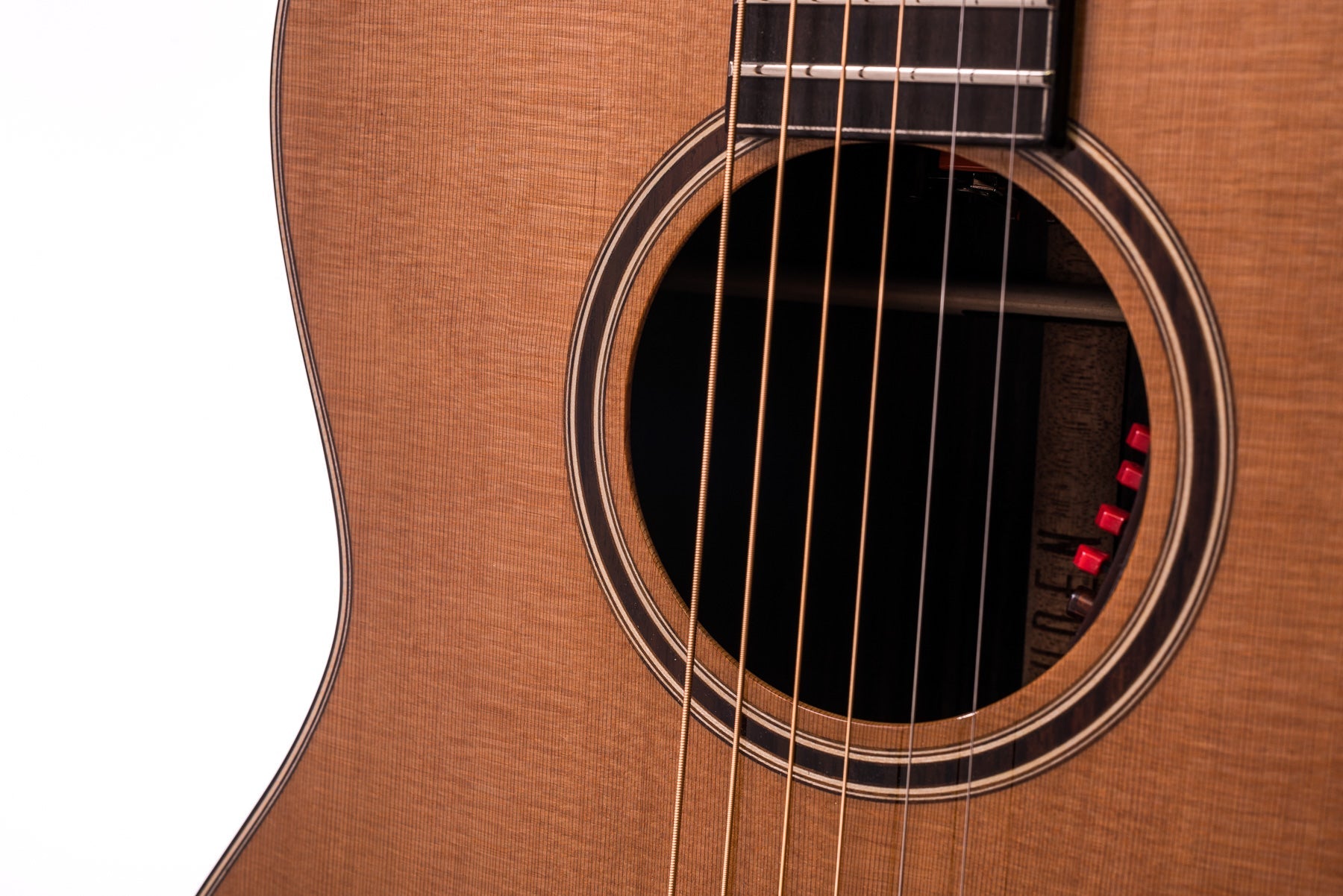 Auden Artist Rosewood Series - Julia Cedar Full Body - Richards Guitars Of Stratford Upon Avon
