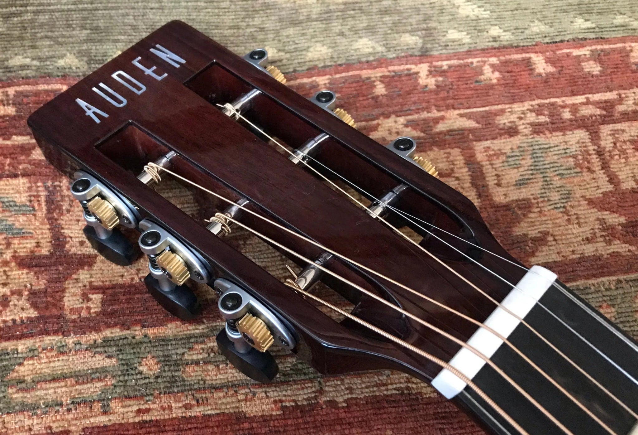 Auden Golden Sunburst Emily Rose Spruce/Maple Full Body. - Richards Guitars Of Stratford Upon Avon