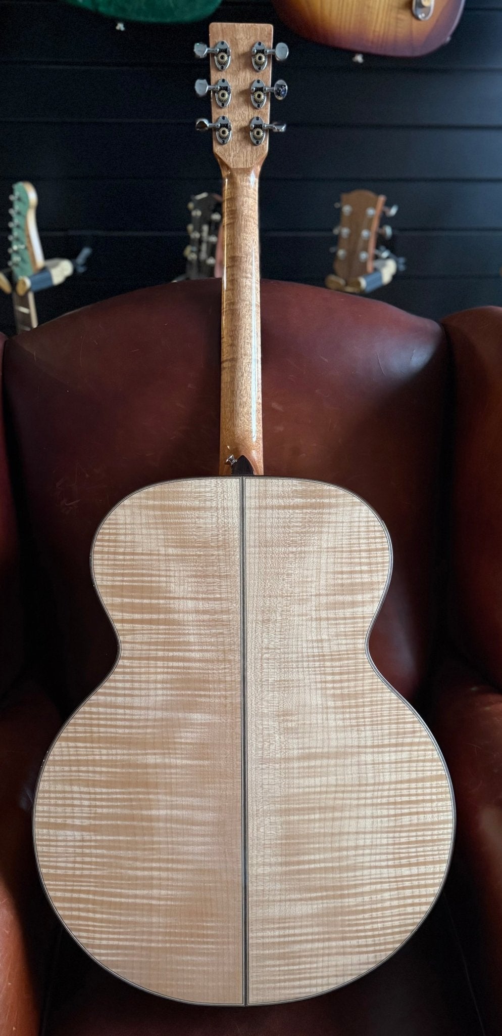 AUDEN Maple Series Grace Jumbo Inc. £225 Custom Pro Setup & Support Package - Richards Guitars Of Stratford Upon Avon