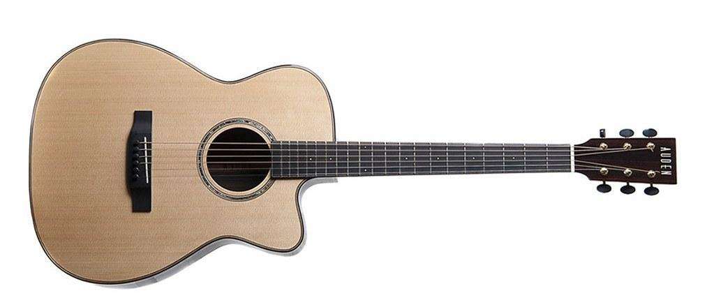 Auden Rosewood Bowman Spruce Top Cutaway Electro Acoustic Guitar - Richards Guitars Of Stratford Upon Avon