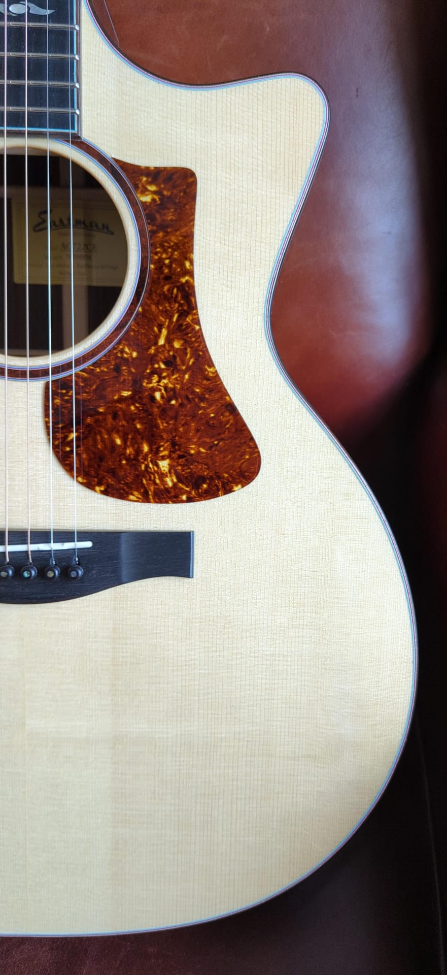 Eastman AC722ce (Used), Electro Acoustic Guitar for sale at Richards Guitars.