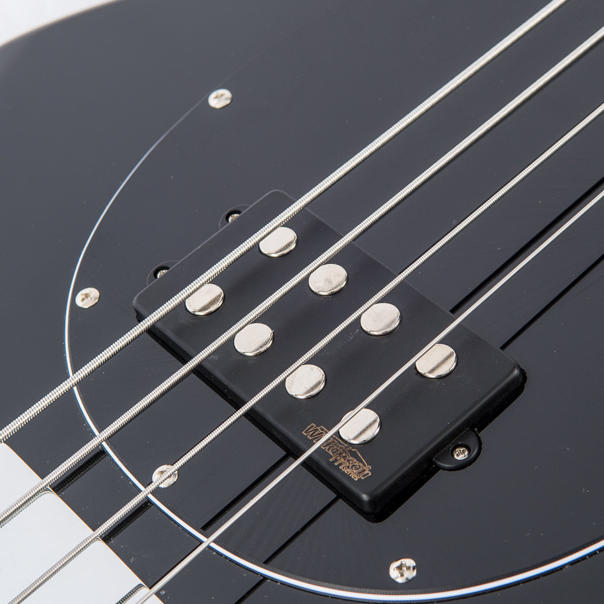 Vintage V96 ReIssued 4-String Active Bass ~ Black, Bass Guitar for sale at Richards Guitars.